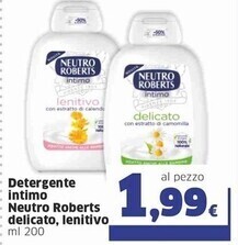 Sigma Neutro roberts detergente intimo offerta