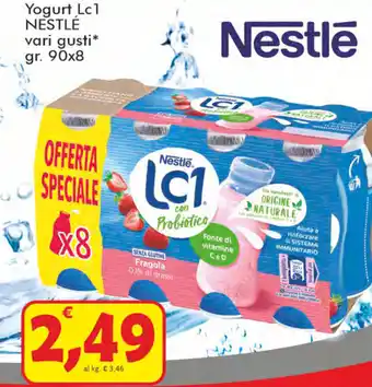Paghi Poco Nestle Yogurt Lc1 90gr.x8 offerta