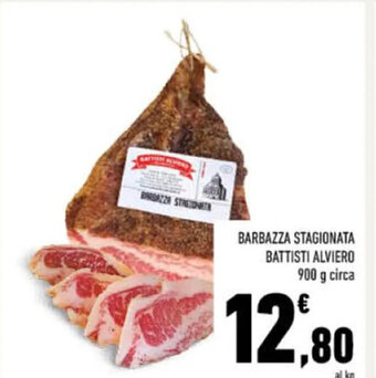 Conad BARBAZZA STAGIONATA BATTISTI ALVIERO 900 g circa offerta