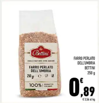 FARRO PERLATO DELL'UMBRIA BETTINI 250 g