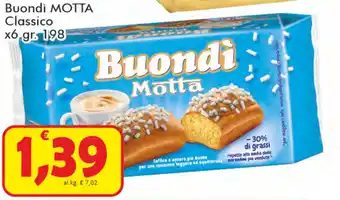 Paghi Poco Buondì Motta Classico x6 198gr. offerta