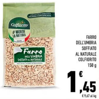 FARRO DELL'UMBRIA SOFFIATO AL NATURALE COLFIORITO 150 g