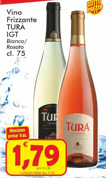 Paghi Poco Turá Vino Frizzante IGT 75cl. offerta
