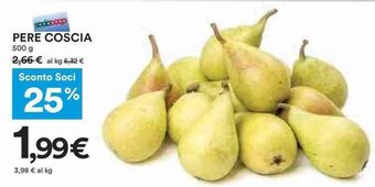 Coop PERE COSCIA 500 g offerta