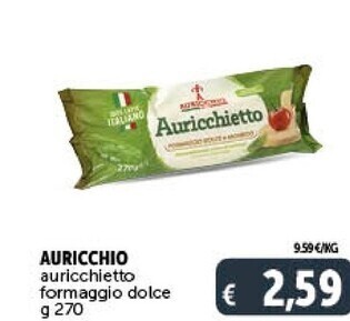 Auricchio auricchietto formaggio dolce