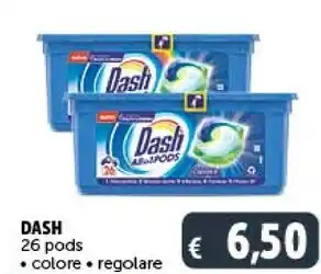 Dash 26 pods