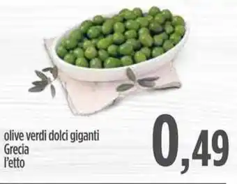 Ciro Amodio Grecia Olive verdi dolci giganti offerta