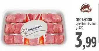 Ciro Amodio Ciro Amodio spiedino di suino 420g. offerta
