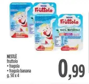 Ciro Amodio Nestle Frùttolo 50g. x 4 offerta