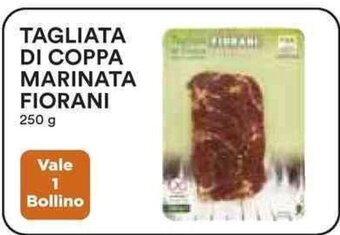 Coop TAGLIATA DI COPPA MARINATA FIORANI 250 g offerta