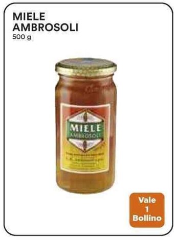 Coop MIELE AMBROSOLI 500 g offerta