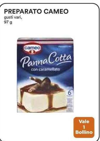 Coop PREPARATO CAMEO gusti vari, 97 g offerta