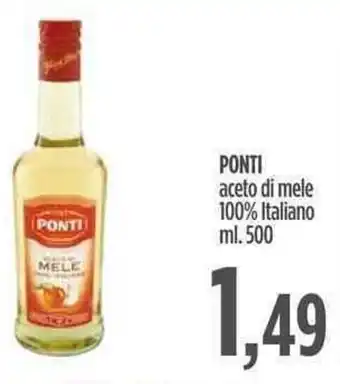 Ciro Amodio Ponti Aceto di Mele 100% Italiano 500ml. offerta