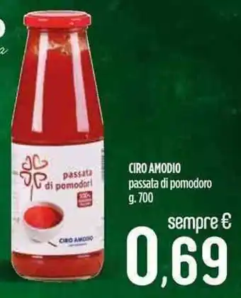 Ciro Amodio Passata di Pomodoro 700g.