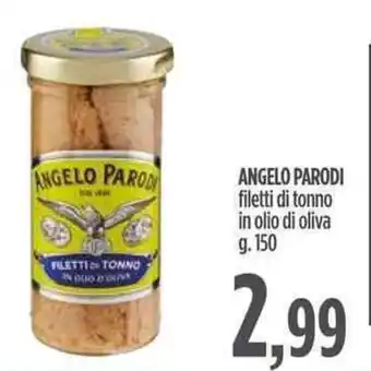 Angelo Parodi Filetti di tonno in olio di oliva 150g.