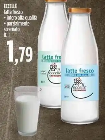 Ciro Amodio Eccellè Latte Fresco 1lt. offerta