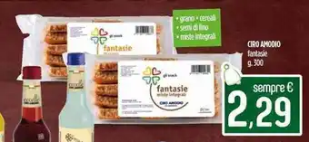 Ciro Amodio Ciro Amodio Fantasie 300g. offerta