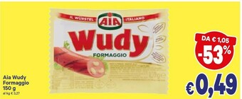 A&O Aia Wudy Formaggio 150 G(ml) offerta