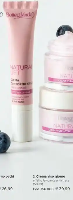 Bottega Verde Crema Viso Giorno offerta