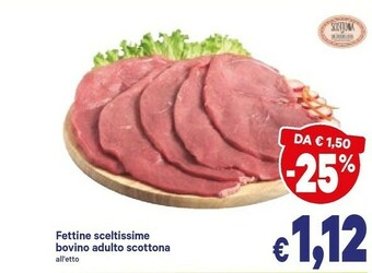A&O Fettine Sceltissime Bovino Adulto Scottona offerta