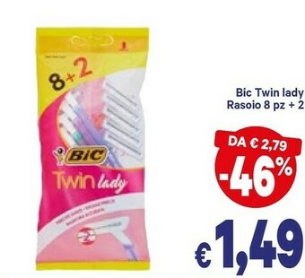 A&O Bic Twin Lady Rasoio offerta
