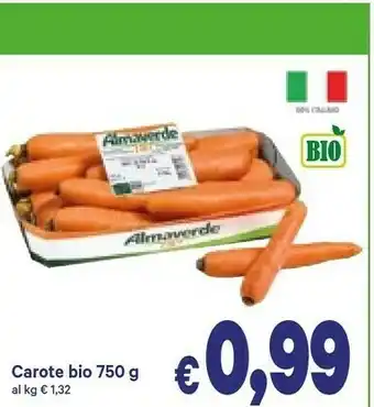 A&O Almaverde Carote Bio offerta