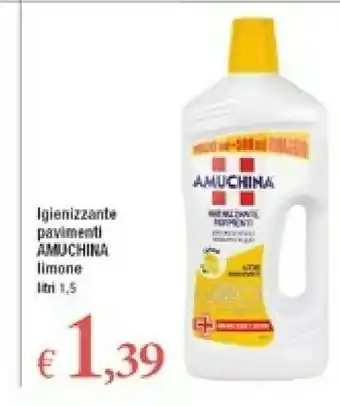 A&O Amuchina Igienizzante Pavimenti Limone offerta