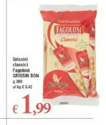 A&O Grissin bon Fagolosi Al Rosmarino offerta