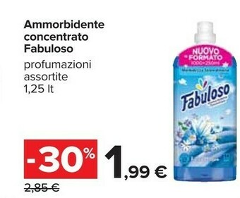 Carrefour Fabuloso Ammorbidente Concentrato offerta