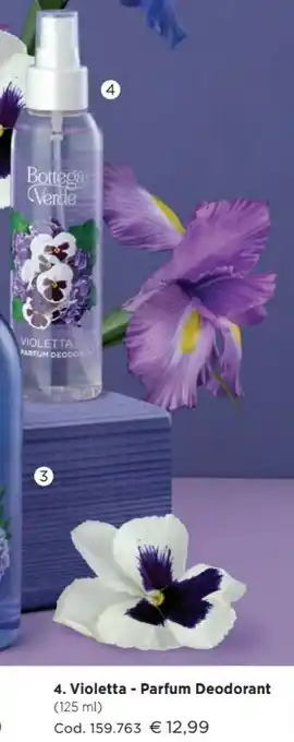 Bottega Verde Violetta - Parfum Deodorant
