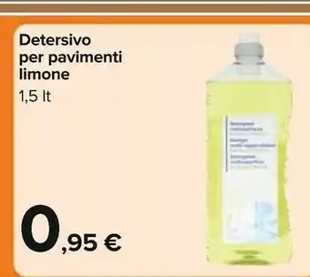Carrefour Detersivo Per Pavimenti Limone offerta