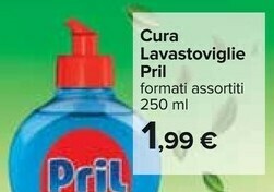 Carrefour Pril Cura Lavastoviglie offerta