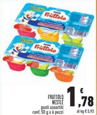 Conad Superstore FRUTTOLO NESTLÉ conf. 50 g x 6 pezzi offerta