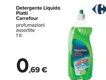 Carrefour Carrefour Detergente Liquido Piatti offerta