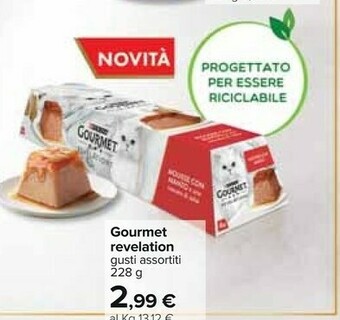 Carrefour Gourmet Purina Cibo per gatti offerta