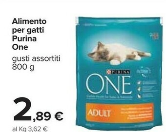 Carrefour Purina One Alimento Per Gatti offerta