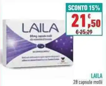 Conad Superstore LAILA 28 capsule molli offerta