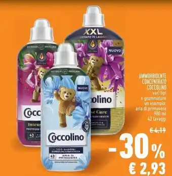 Conad Superstore AMMORBIDENTE CONCENTRATO COCCOLINO 42 lavaggi offerta