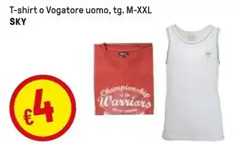 Iper La Grande Sky T-shirt O Vogatore Uomo offerta