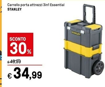 Stanley Carrello Porta Attrezzi 3in1 Essential