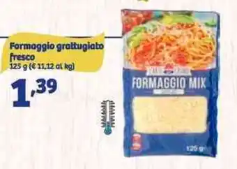 In'S Mercato Formaggio grattugiato fresco 125 g offerta
