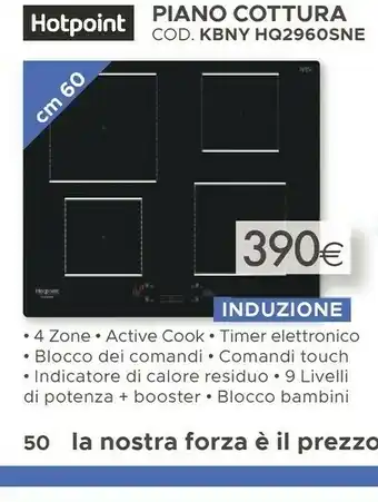 Hotpoint Piano Cottura KBNY HQ296OSNE