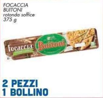 FOCACCIA BUITONI rotonda soffice 375 g