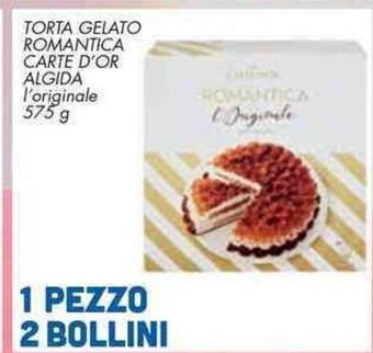 Conad Superstore TORTA GELATO ROMANTICA CARTE D'OR ALGIDA l'originale 575 g offerta