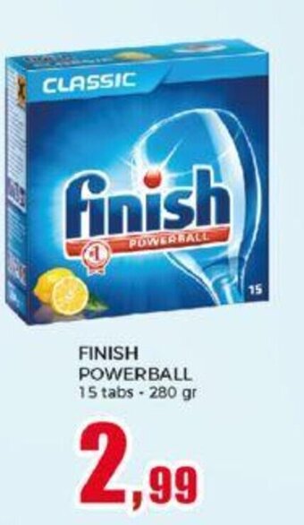 Happy Casa FINISH POWERBALL 15 tabs - 280 gr offerta