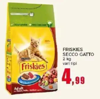 Happy Casa FRISKIES SECCO GATTO 2 kg offerta