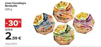 Carrefour Bonduelle Cereallegre Insalata Di Riso 200 G(ml) offerta