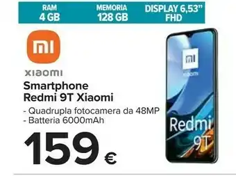 Carrefour Xiaomi Redmi 9T offerta