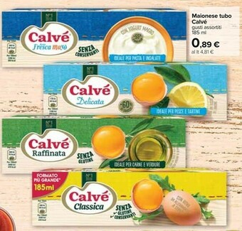 Carrefour Calvè Classica Formato Più Grande 185 G(ml) offerta