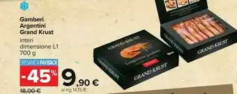 Grand krust Gamberi Argentini